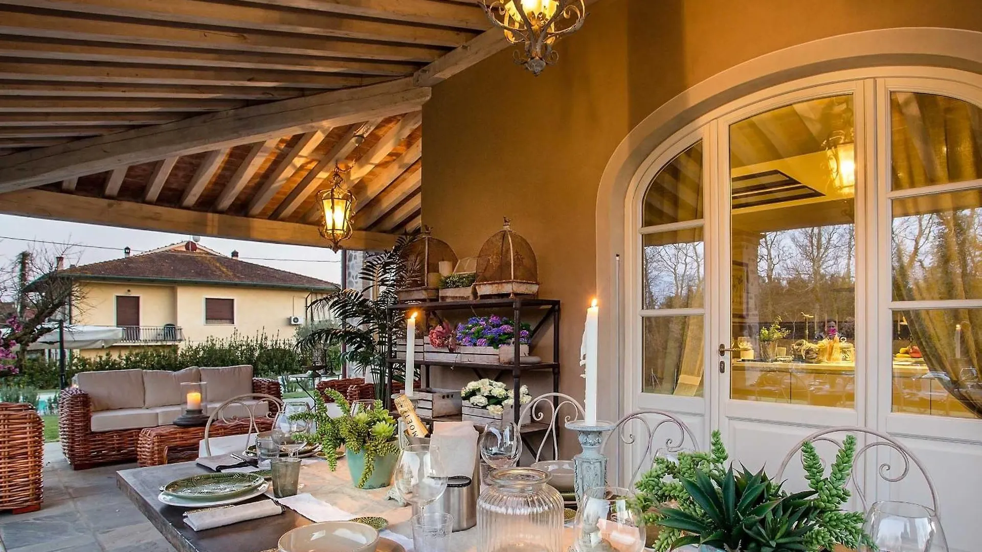 Villa Otto Luxury Tuscan Farmhouse With Pool Orentano 0*,  Italy