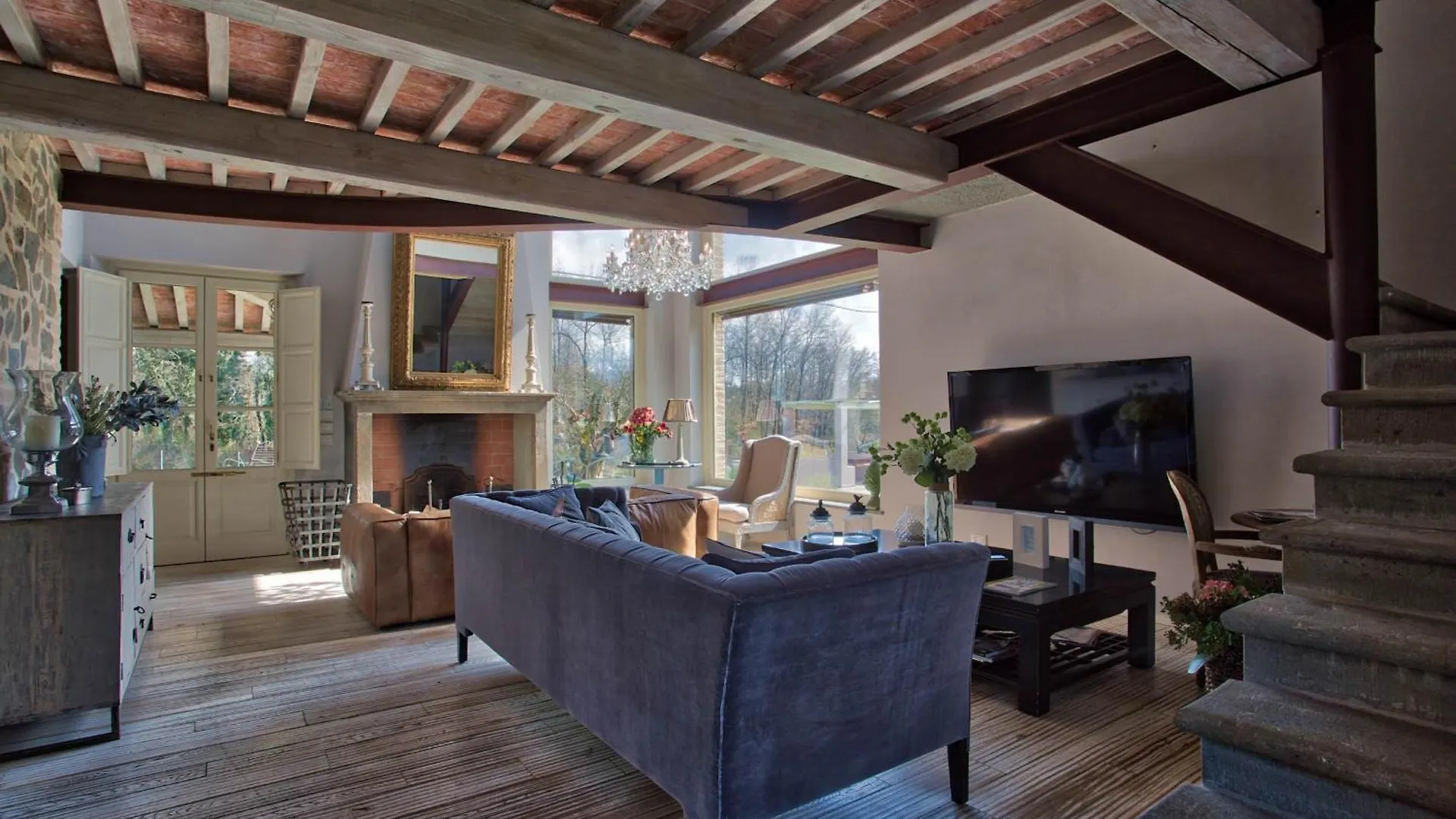 Villa Otto Luxury Tuscan Farmhouse With Pool Orentano